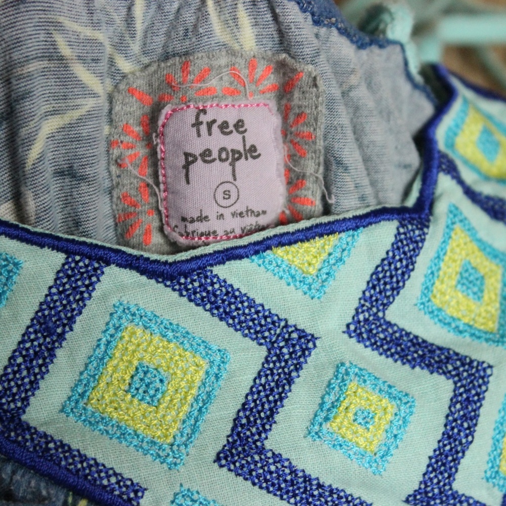 Free People Hawaiian Print Sundress - Picture 5 of 6